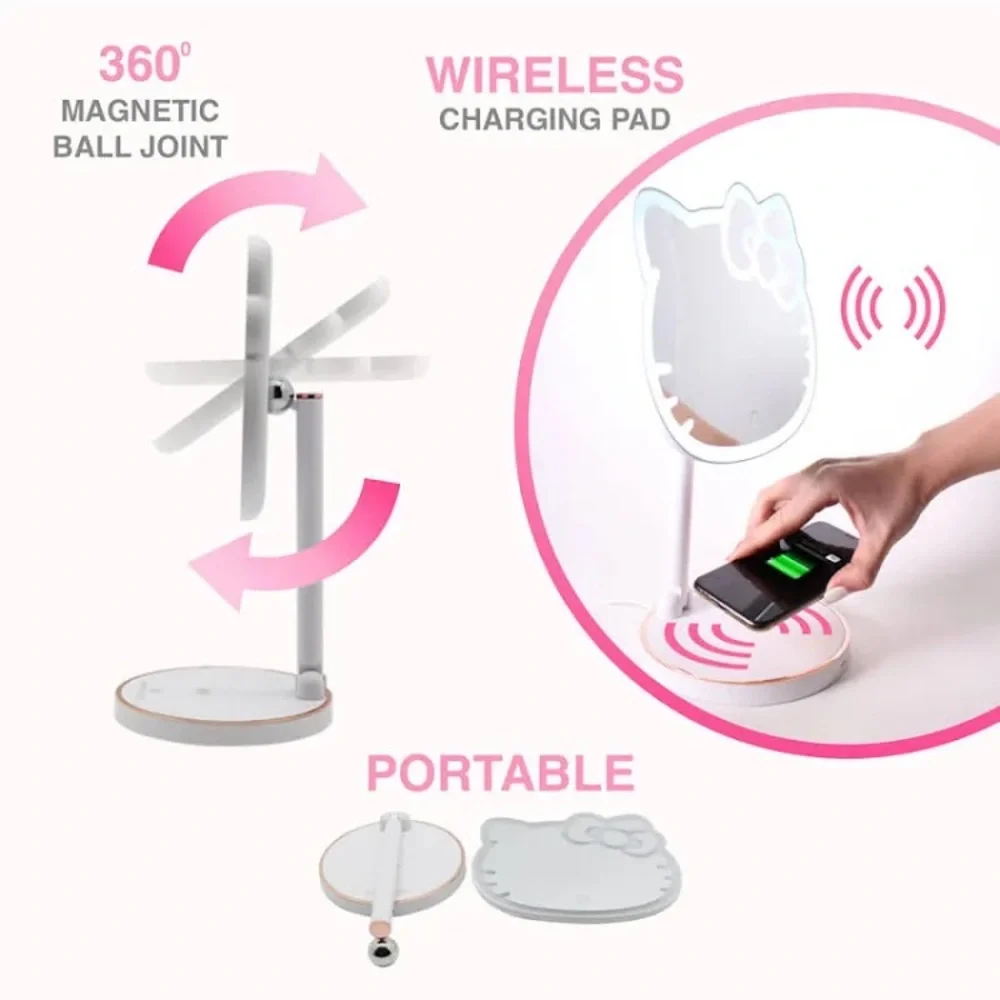 Impressions Vanity Company X Hello Kitty | LED Rechargeable Mirror